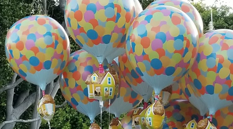 Up! Balloons for sale at Disneyland