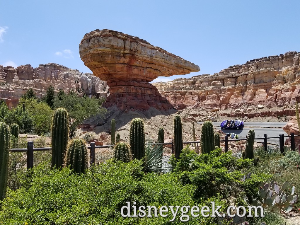 Ornament Valley Cars Land In Disney California Adventure The