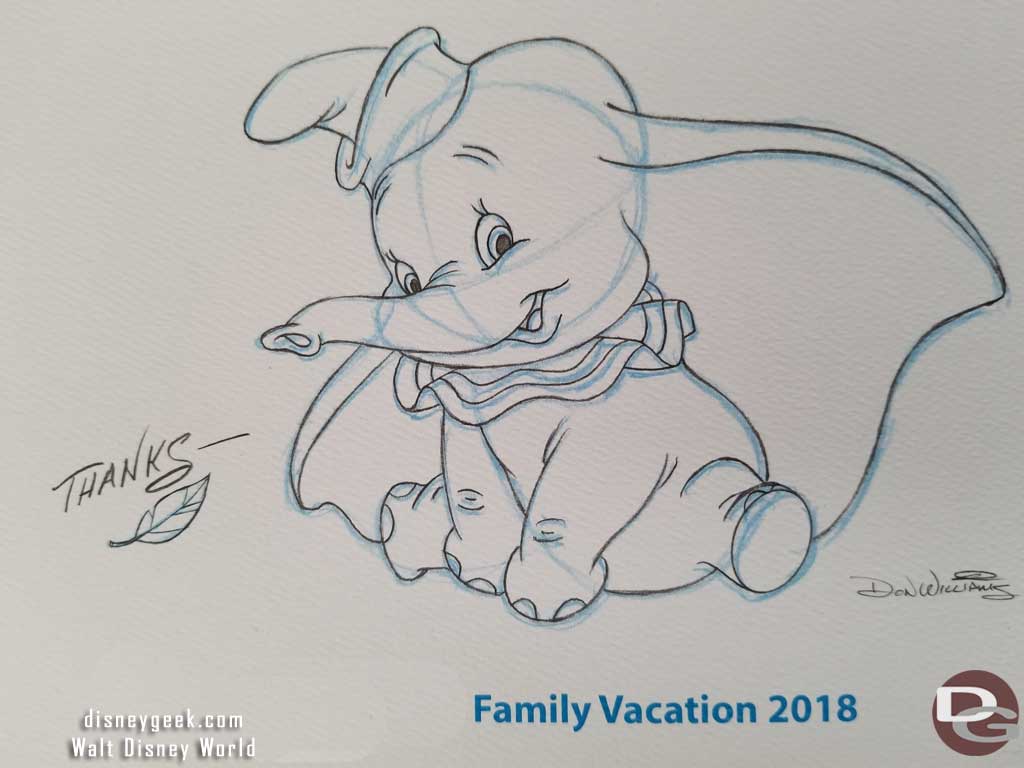 Walt Disney World Sketch