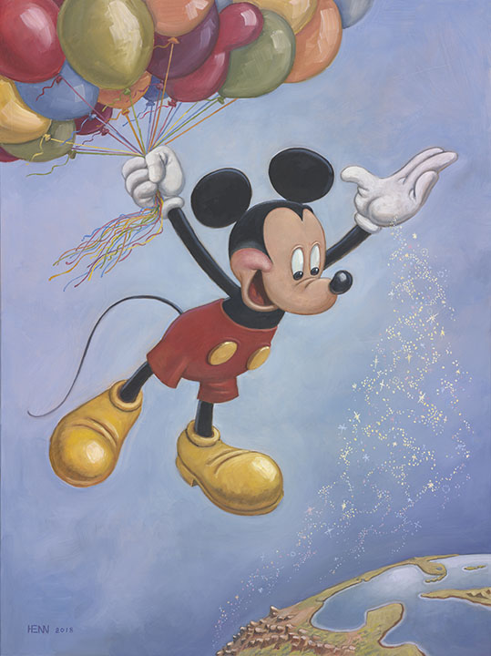 Mickey Mouse's Official 90th Birthday Portriat