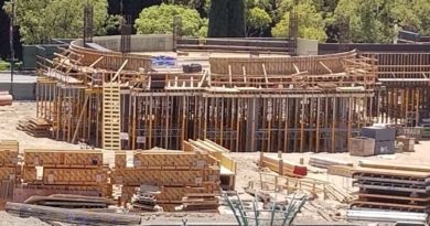 Disneyland New Parking Structure Construction