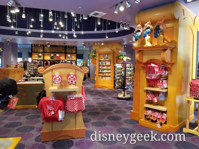 A look around Disney's Fantasia Shop at the Disneyland Hotel (several ...