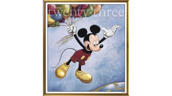 Disney Twenty-Three Fall 2018 Issue Cover - 90 Years of Mickey