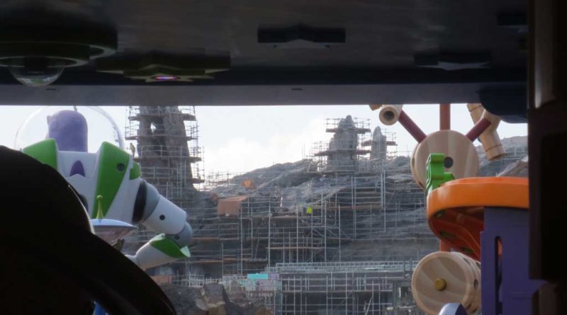 Star Wars: Galaxy's Edge Construction from Toy Story Land at Disney's Hollywood Studios