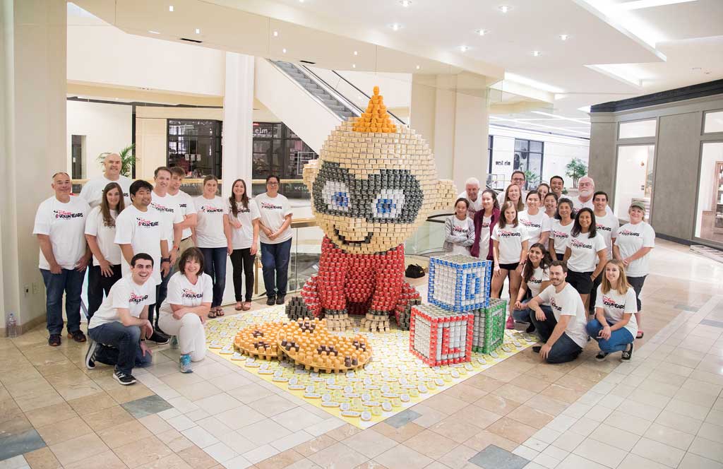 Jack-Jack Escapes Again During CANstruction Orange County