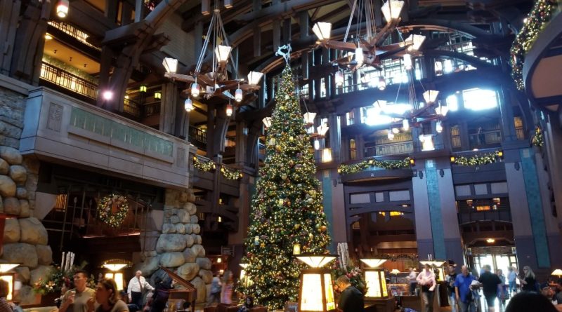 December 2022 Disney Grand Californian Hotel Christmas Sweets Blog Disney's Grand Californian Hotel Christmas Tree - The Geek's Blog @  Disneygeek.com