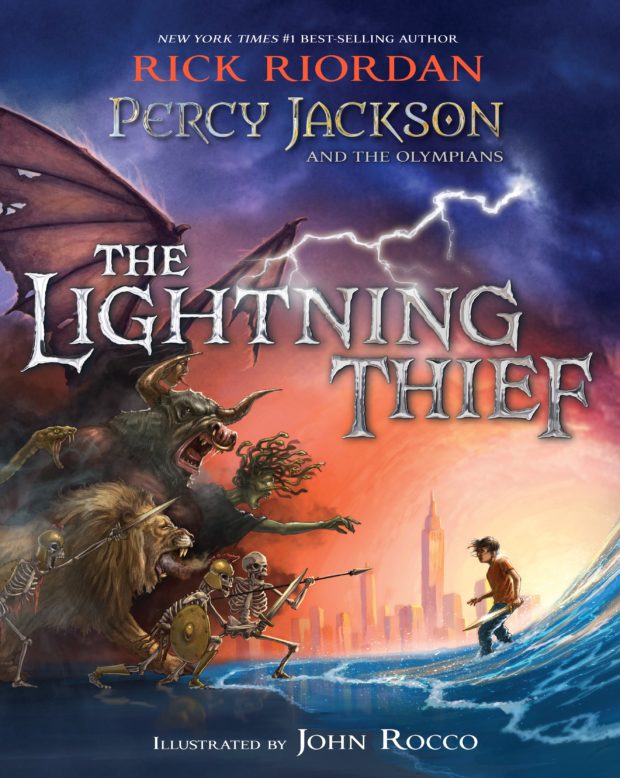 percy jackson and the lightning thief book