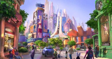 Artist concept of Shanghai Disneyland’s future “Zootopia” themed land