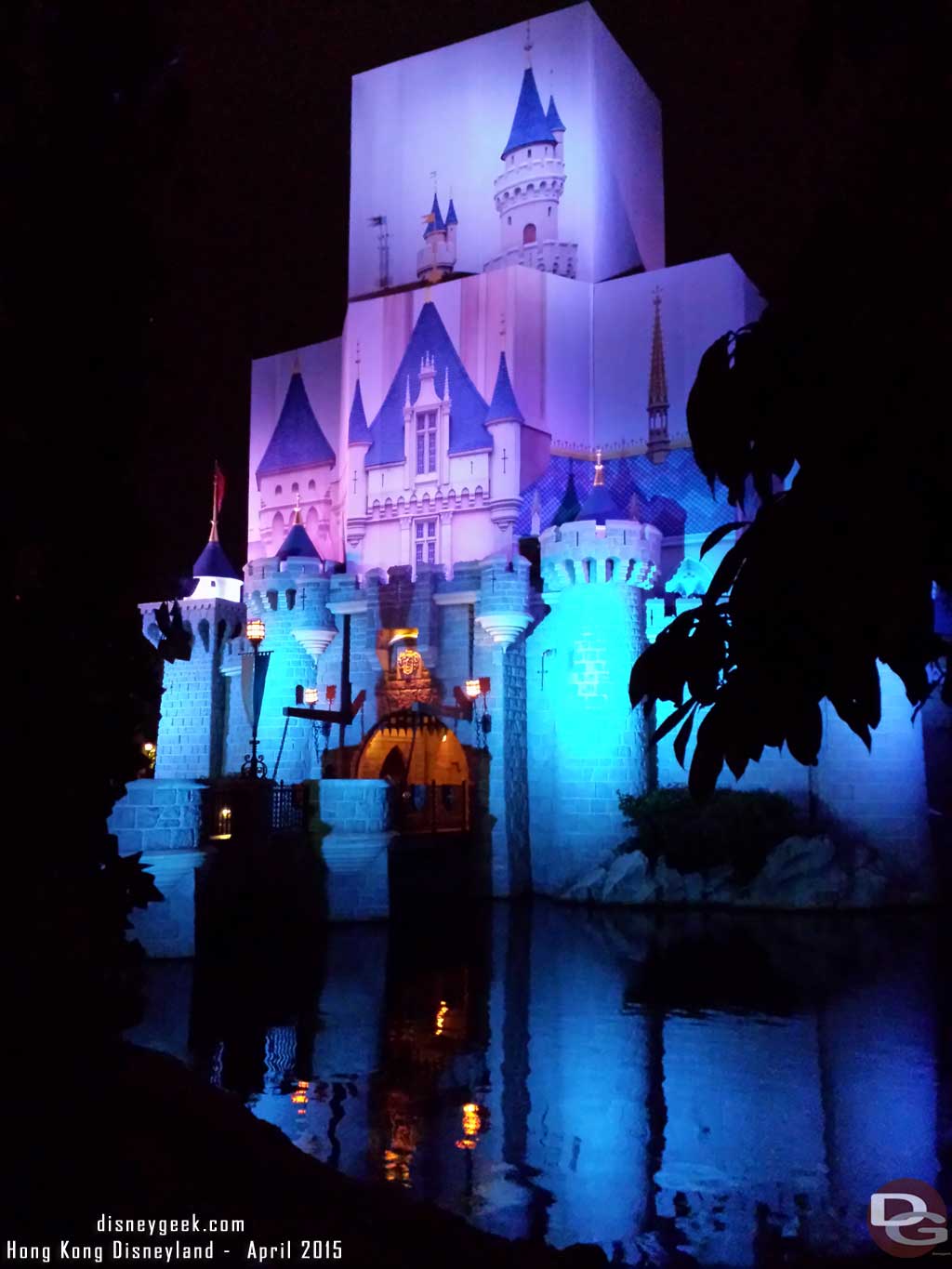Hong Kong Disneyland - Sleeping Beauty Castle Renovation 2015