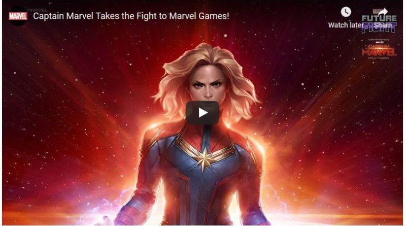 Marvel Games adds Captain Marvel Content