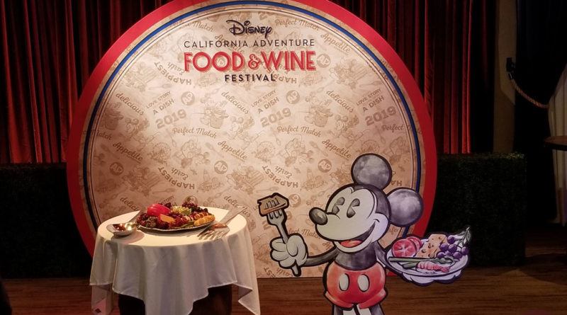 2019 Disney California Adventure Food & Wine Festival AP Photo Op