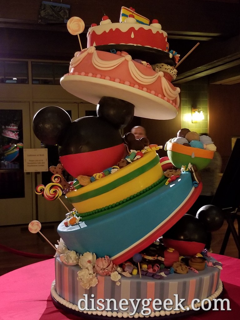 Retro Disneyland Cake - CakeCentral.com
