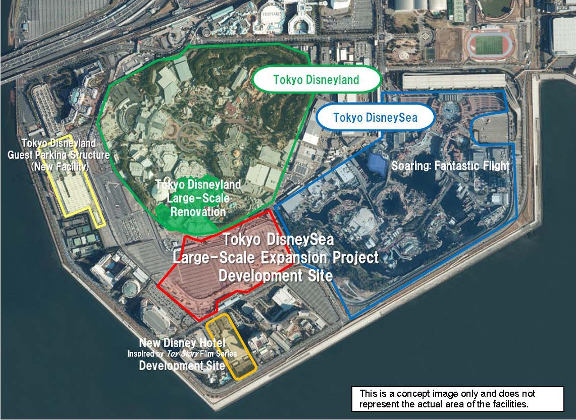 Tokyo DisneySea Large-Scale Expansion Project Development Site