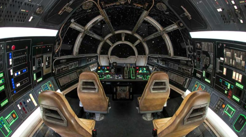 Inside Millennium Falcon: Smugglers Run at Star Wars: Galaxy’s Edge at Disneyland Park in Anaheim, California, and at Disney's Hollywood Studios in Lake Buena Vista, Florida, guests will take the controls in one of three unique and critical roles aboard the fastest ship in the galaxy. (Joshua Sudock/Disney Parks)