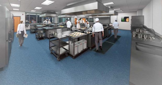 Teaching Kitchen Rendering