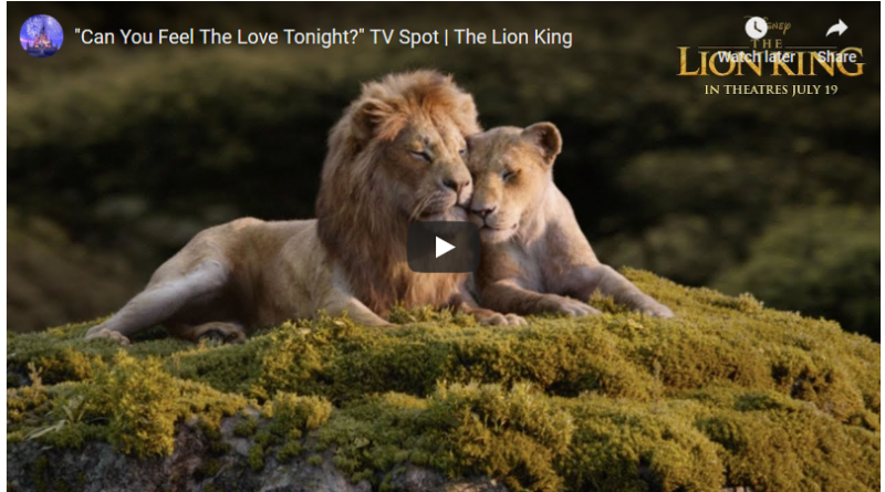Lion King Extended TV Spot