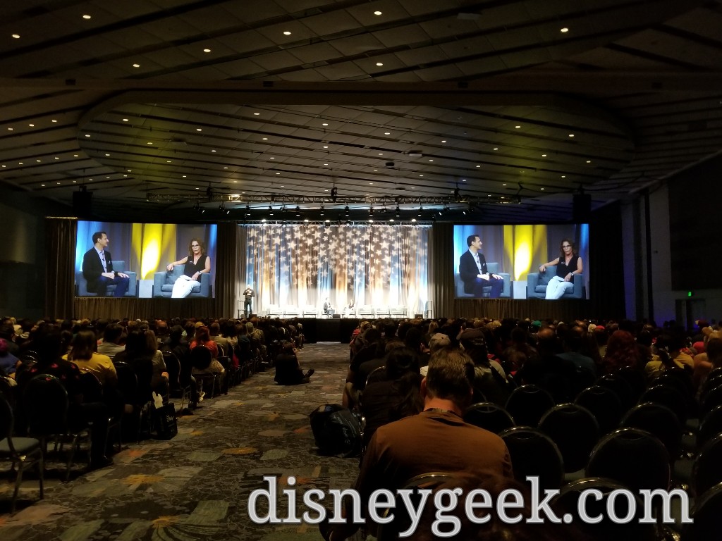 Jeffrey Epstein, director, Corporate Communications, and Wendy Lefkon, director, Disney Editions were the moderators for the panel