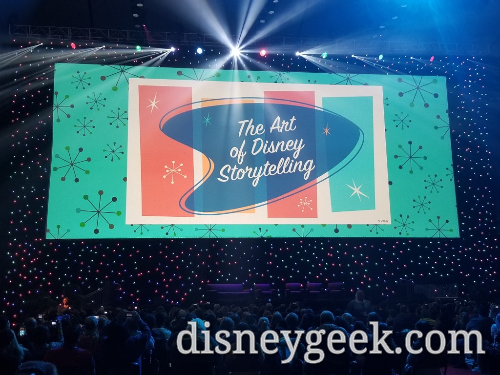 The title slide for The Art of Disney Storytelling