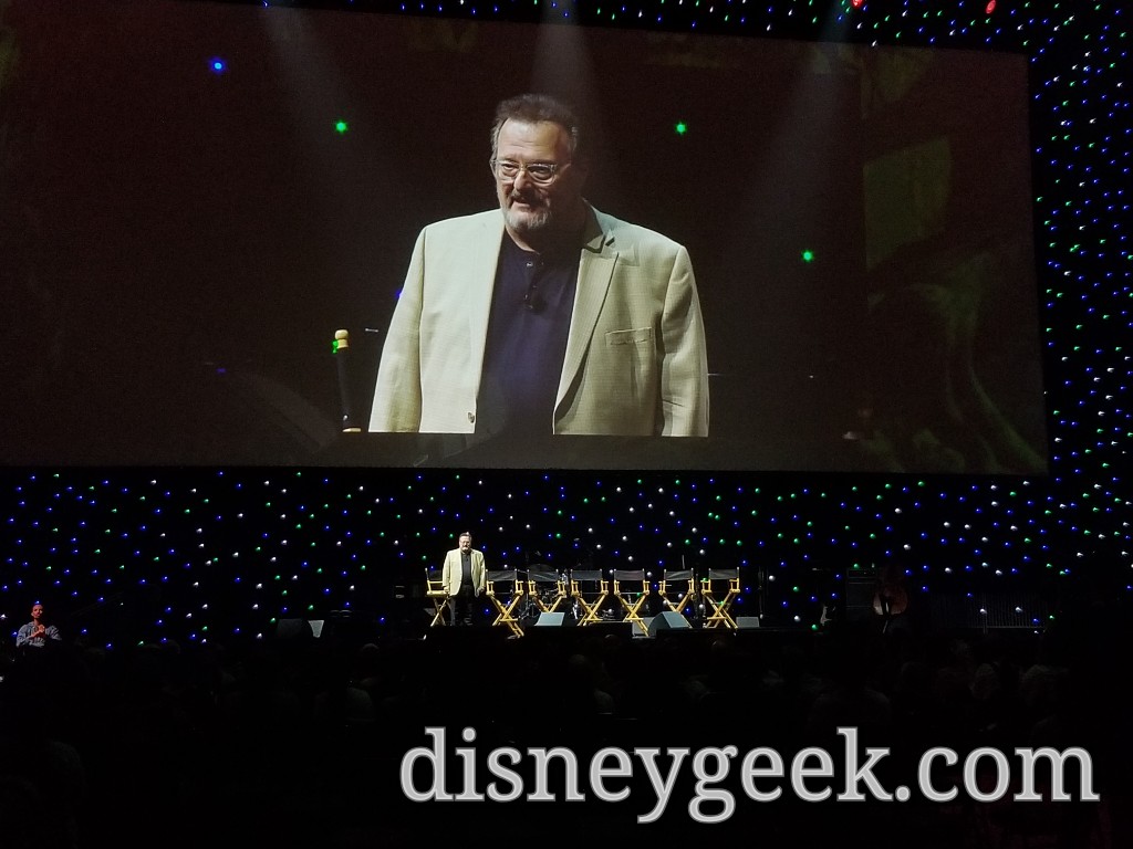Wayne Knight, the voice of Tantor, was the moderator for the panel.