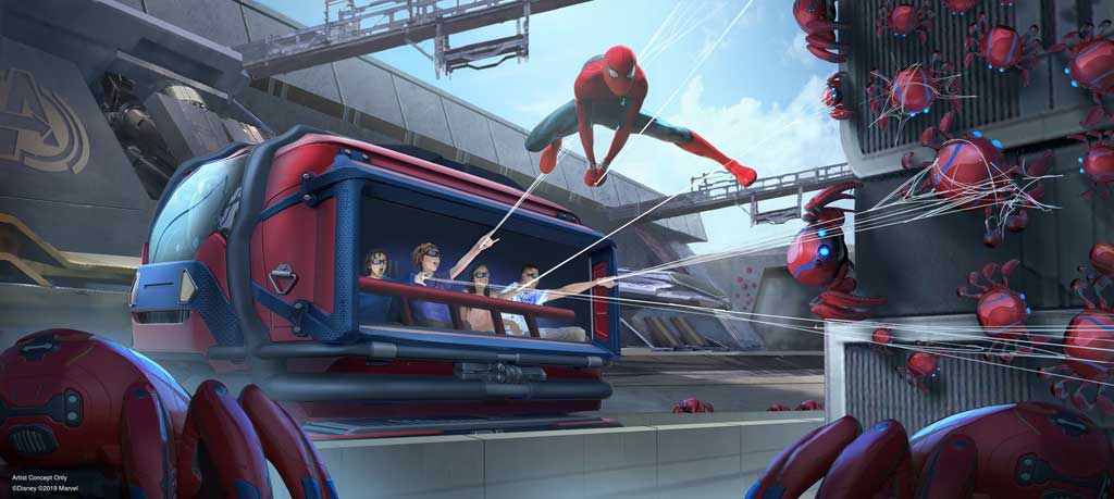 Image DLR DLP SpiderManAttraction