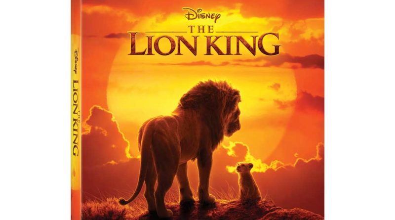 2019 Lion King Blu Ray Box