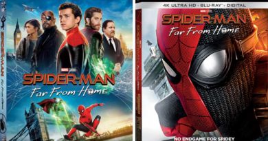 SpiderMan Far From Home Home Video Boxart
