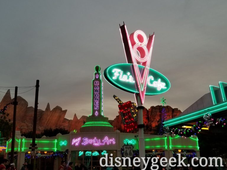 Stopped By Radiator Springs To Watch The Lights Come On Picture