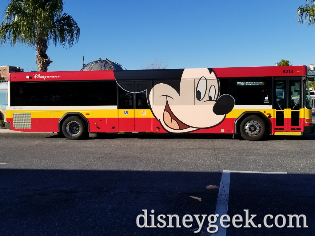 pay bus from disney springs to magic kingdom