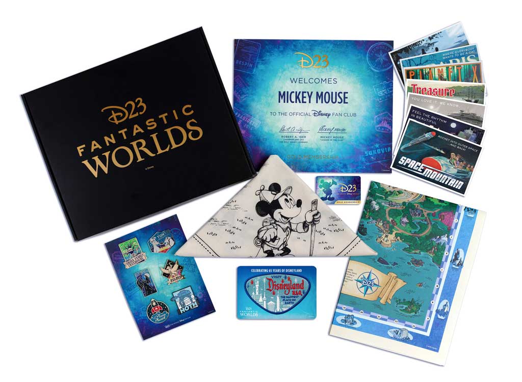 202 D23 Gold Members Gifts
