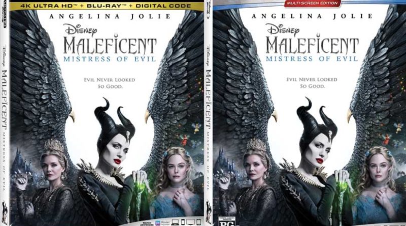 Maleficent Mistress of Evil - home video
