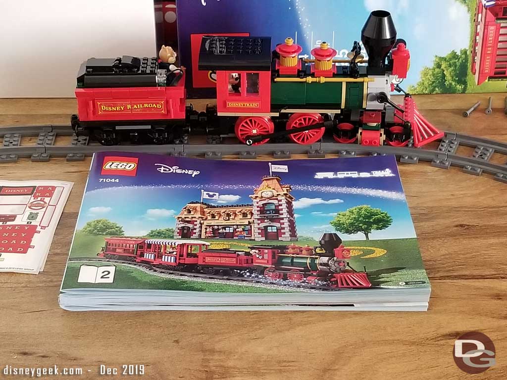 Disney Lego Train - Engine & Tender Complete