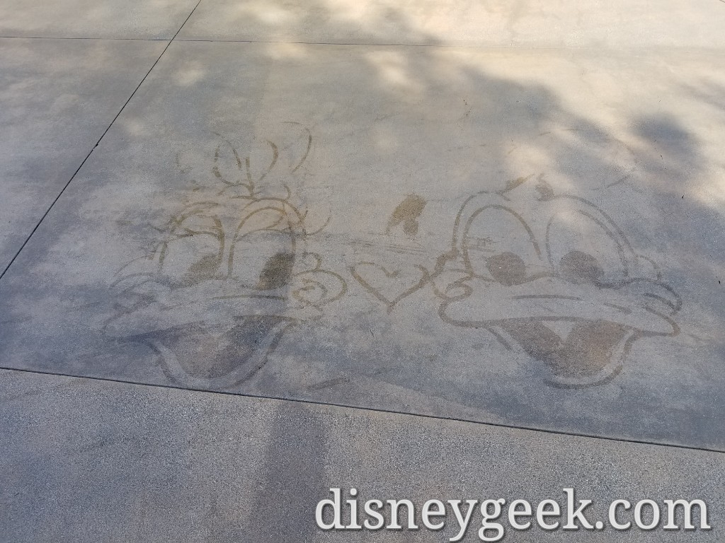 Donald Duck & Daisy Duck Water Art