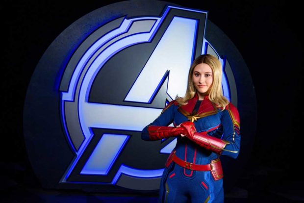Captain Marvel (Joshua Sudock/Disneyland Resort)