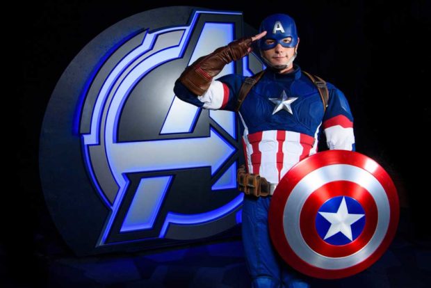 Captain America (Joshua Sudock/Disneyland Resort)