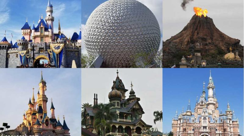 Disney Parks - Disneyland, Walt Disney World, Tokyo Disney Resort, Disneyland Paris, Hong Kong Disneyland & Shanghai Disneyland