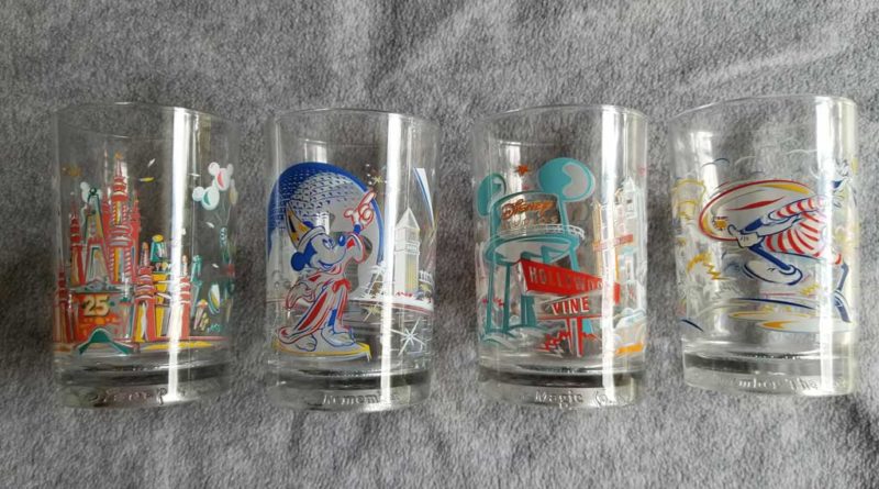 Remember the Magic - 25th Anniversary of Walt Disney World Glass from McDonalds