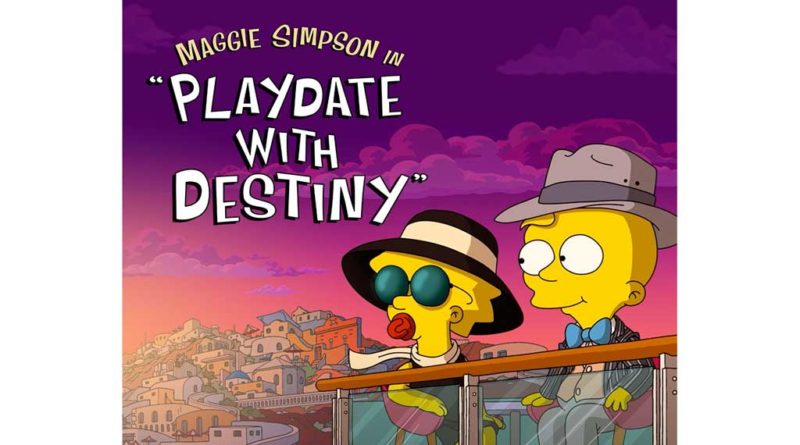 “The Simpsons” Animated Short Film “Maggie Simpson in ‘Playdate with Destiny’” Streams Tomorrow on Disney+