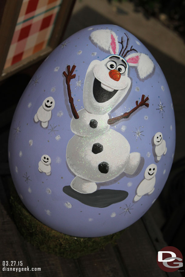 2015 Disneyland Egg Art - Olaf
