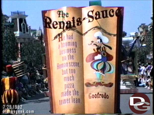 1992 - The World According to Goofy Parade