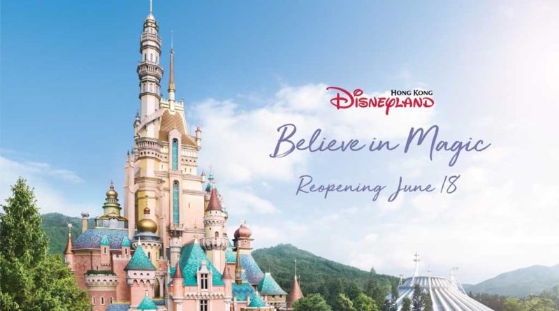 Hong Kong Disneyland Reopening June 18, 2020