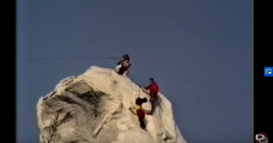 Mickey Mouse Climbing the Matterhorn at Disneyland