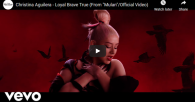 Music Video For Original Song "Loyal Brave True" Performed By Christina Aguilera From Disney's Live Action "Mulan"