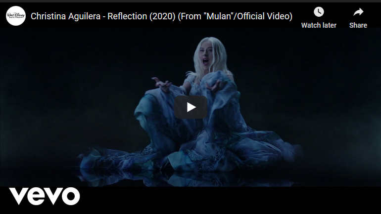 Reflection by Christina Aguilera