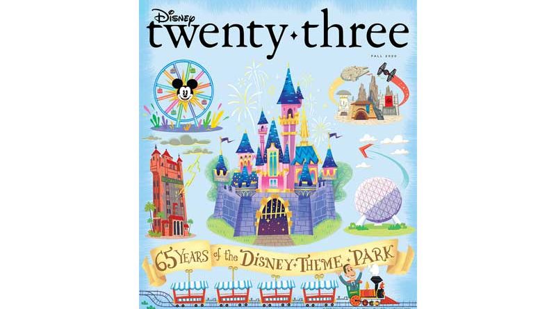 D23 Disney Twenty-Three Fall 2020 Cover