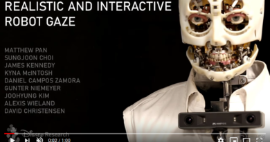 Disney Research - Realistic and Interactive Robot Gaze