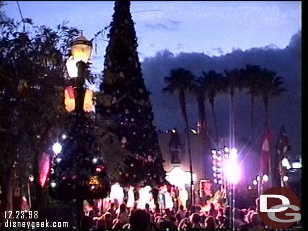 Disney MGM Studios Tree Lighting 1998