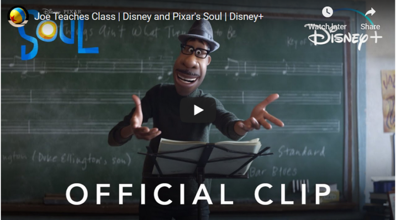Disney Pixar - Soul - Joe Teaches Class