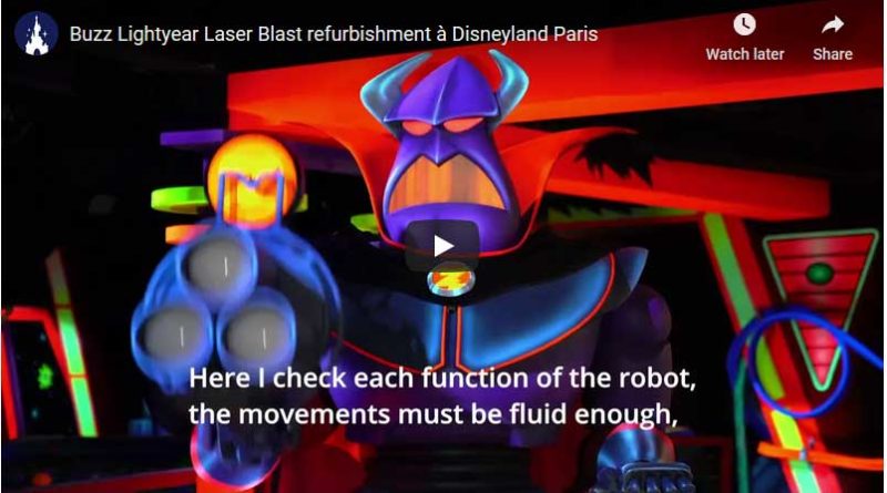 Disneyland Paris - Buzz Lightyear Renovation