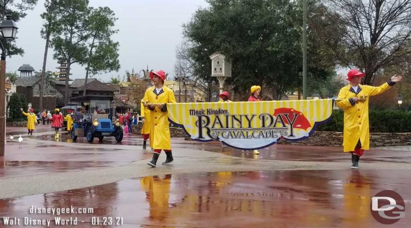 Rainy Day Cavalcade @ Magic Kingdom