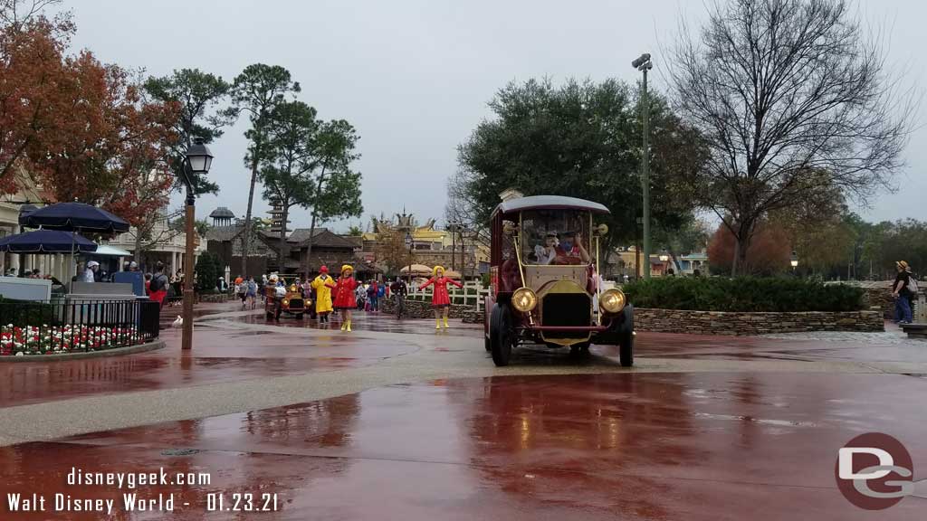 Mickey Mouse in Rainy Day Cavalcade @ Magic Kingdom